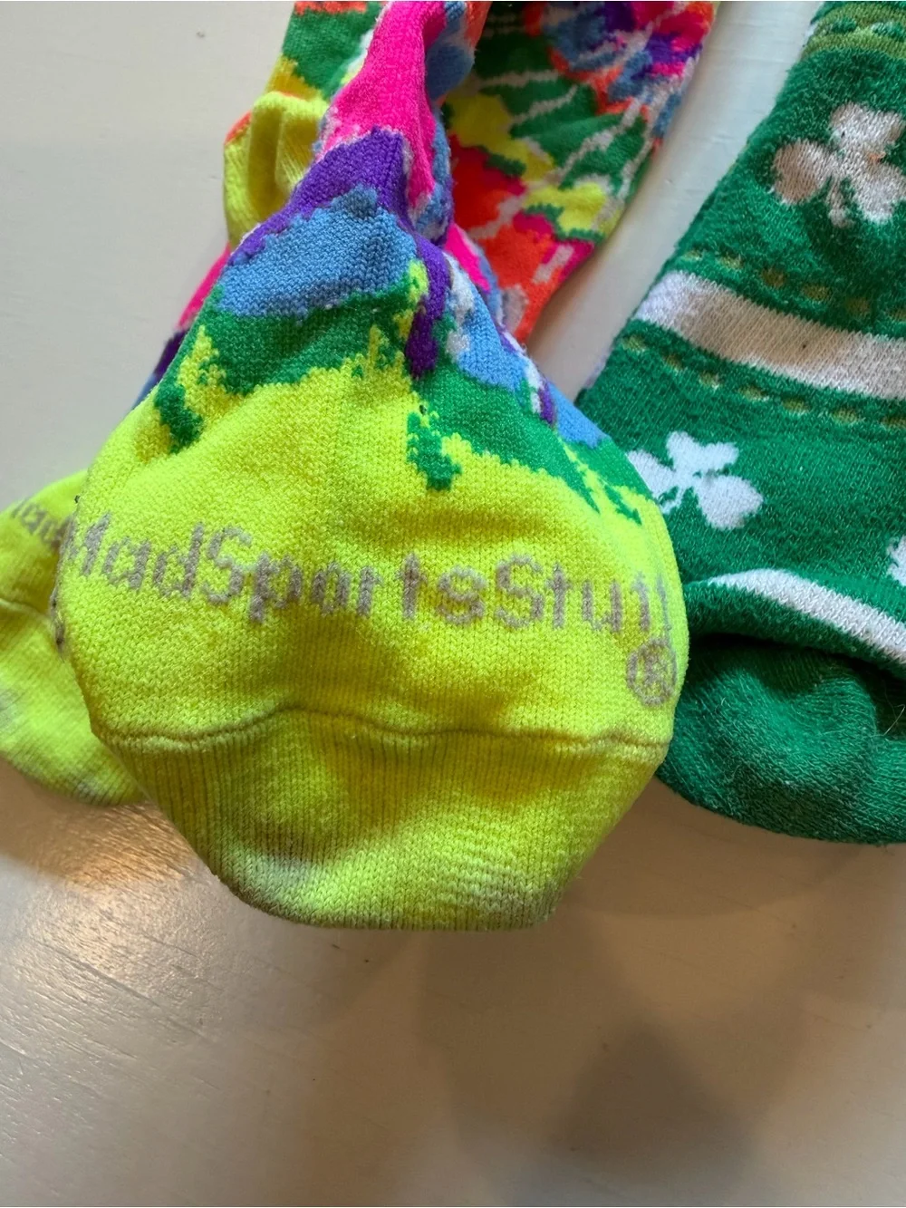 Girls softball socks
